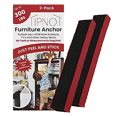 Furniture Anchor, No-Tools-Required