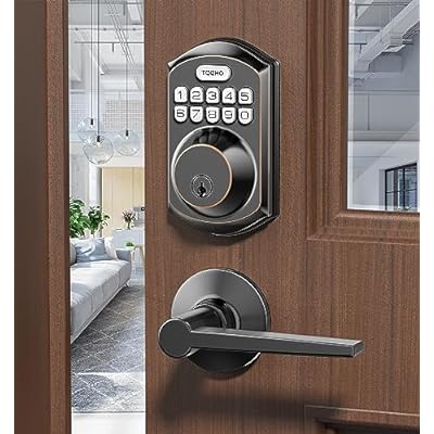 Keyless Entry Door Lock with 2 Handles