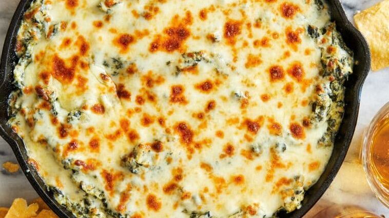 Spinach and Artichoke Dip Appetizer